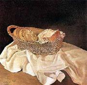 salvadore dali The Basket of Bread oil painting artist